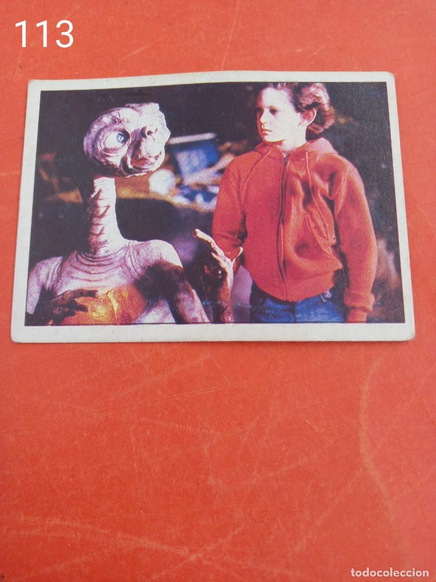 Coleccionismo cromos antiguos: Cromo n.113 E.T. El extraterrestre (sin pegar) - Foto 1