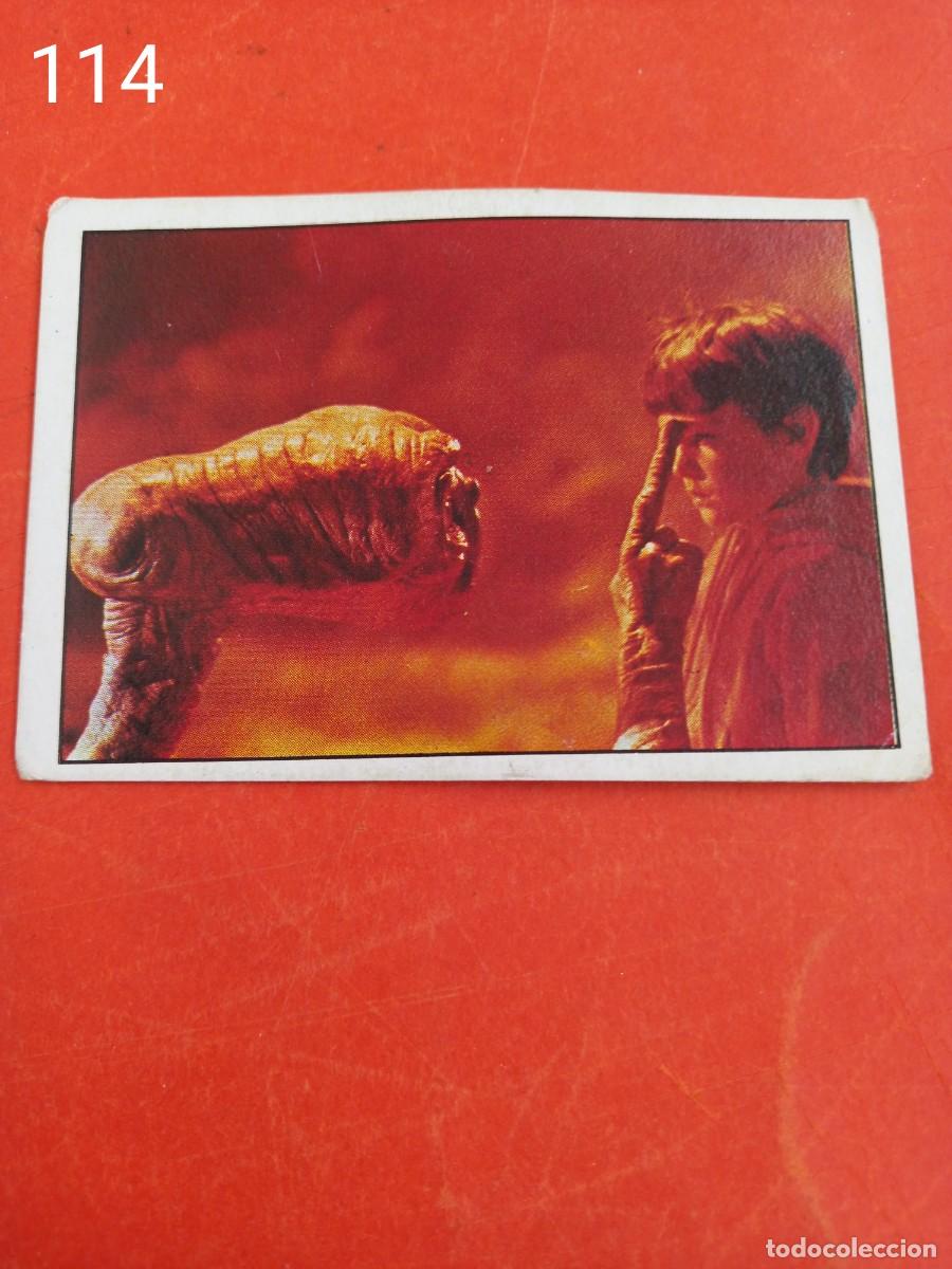 Coleccionismo cromos antiguos: Cromo n.114 E.T. El extraterrestre (sin pegar) - Foto 1
