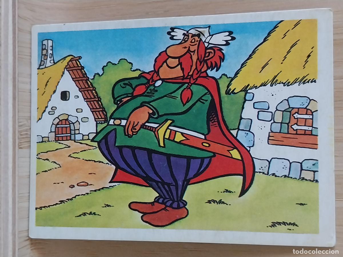 Collectable Antique Stickers: ASTERIX ABRARACOURCIX A&Ntilde;O 1981 FESTIVAL PACOSA DOS CROMO 167 SIN PEGAR NUNCA ORIGINAL VINTAGE *--