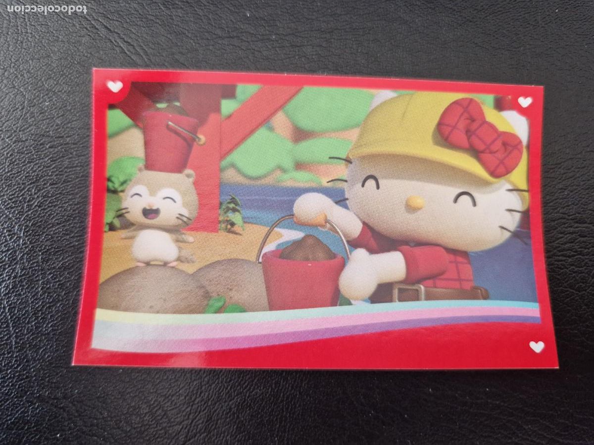 Colecionismo Cromos antigos: Cromo n&deg; 144 Hello Kitty 50 Aniversario Panini 2024 nuevo