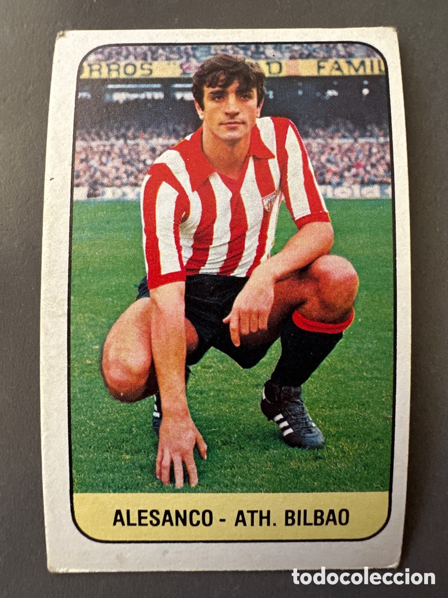 Coleccionismo Cromos antiguos: CROMO LIGA ESTE 78 79 ALESANCO ATH DE BILBAO. SIN PEGAR NUNCA PEGADO