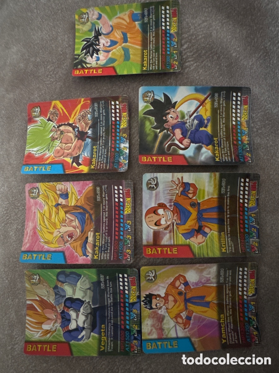 Coleccionismo cromos antiguos: Cartas coleccionables Dragon Ball - Foto 1