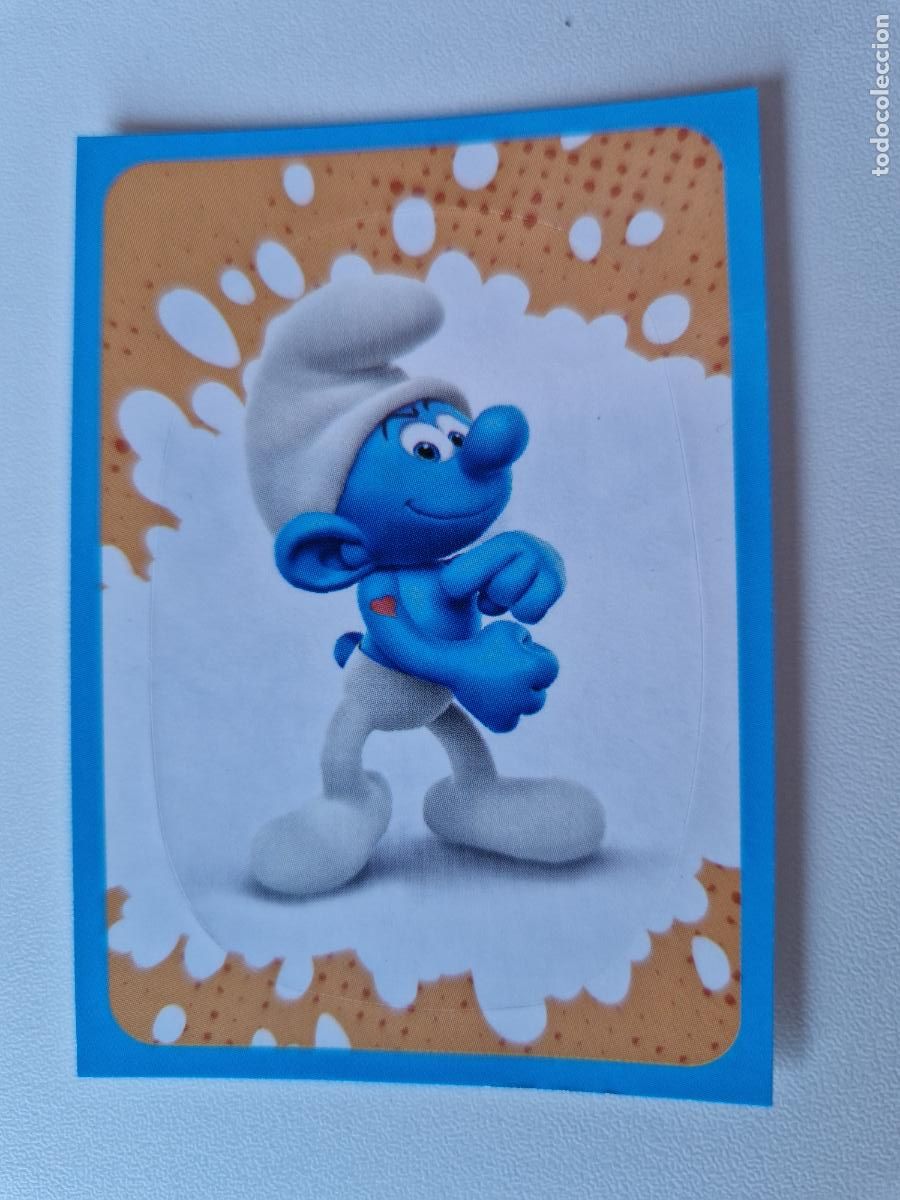 Coleccionismo Cromos antiguos: Cromo n&deg; 29 Los Pitufos. Un mundo m&aacute;gico todo de Azul . PANINI 2024