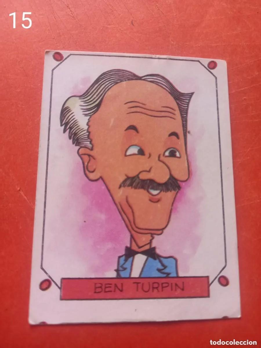 Coleccionismo Cromos antiguos: Cromo n.15 para album caricaturas 22 sin pegar