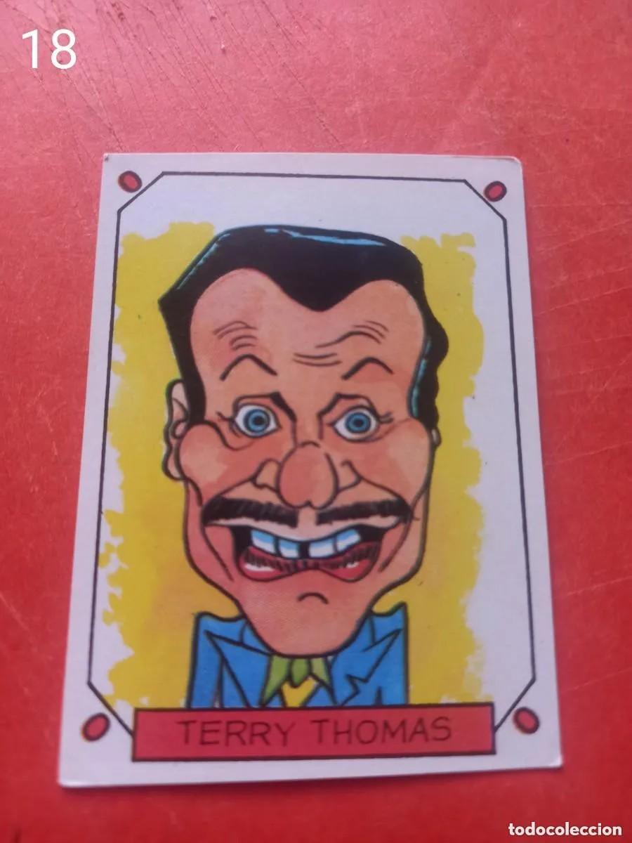 Coleccionismo Cromos antiguos: Cromo n.18 para album caricaturas 22 sin pegar