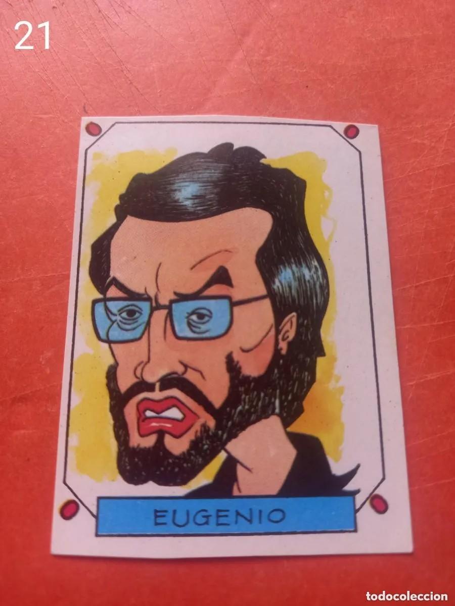 Coleccionismo Cromos antiguos: Cromo n.21 para album caricaturas 22 sin pegar