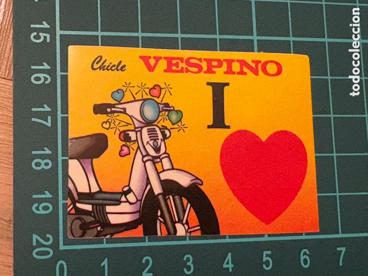 Sammeln alte Sammelbilder: 18. ANTIGUO CROMO PEGATINA SIN PEGAR CHICLE VESPINI