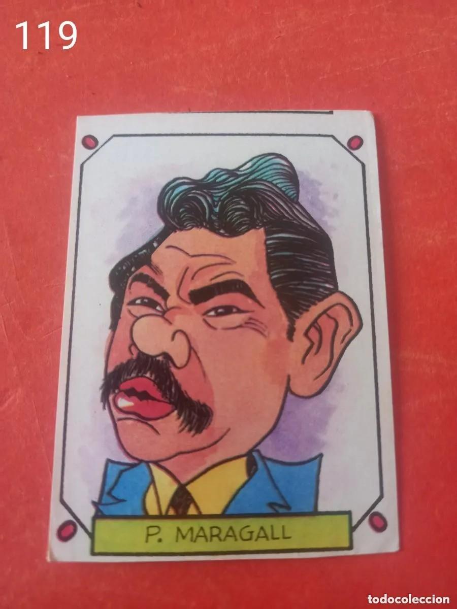 Colecionismo Cromos antigos: Cromo n.119 para album caricaturas 22 sin pegar