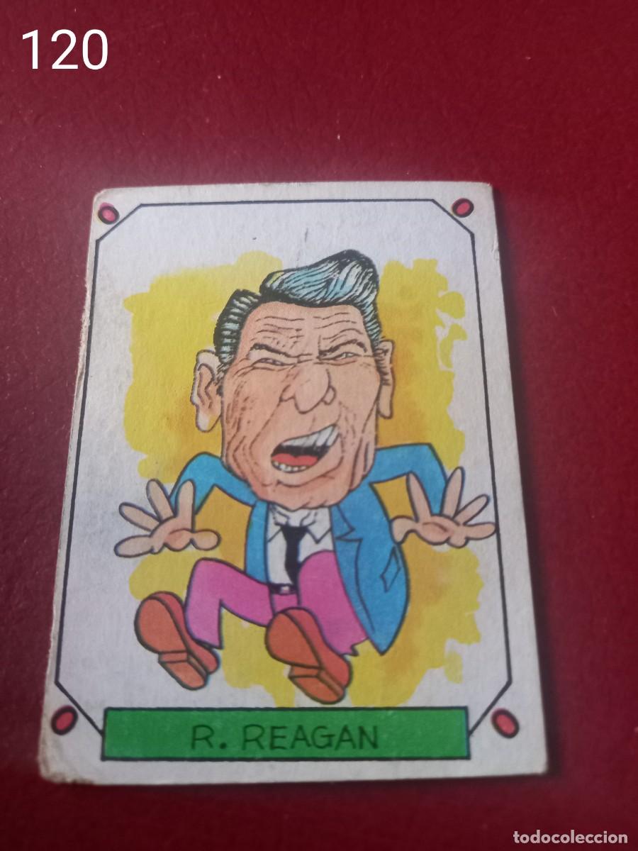 Collectable Antique Stickers: Cromo n.120 para album caricaturas 22 sin pegar