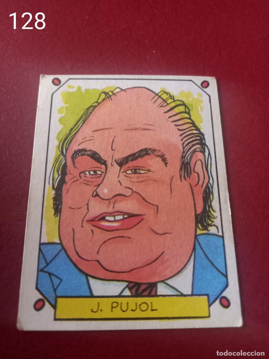 Coleccionismo cromos antiguos: Cromo n.128 para album caricaturas 22 sin pegar