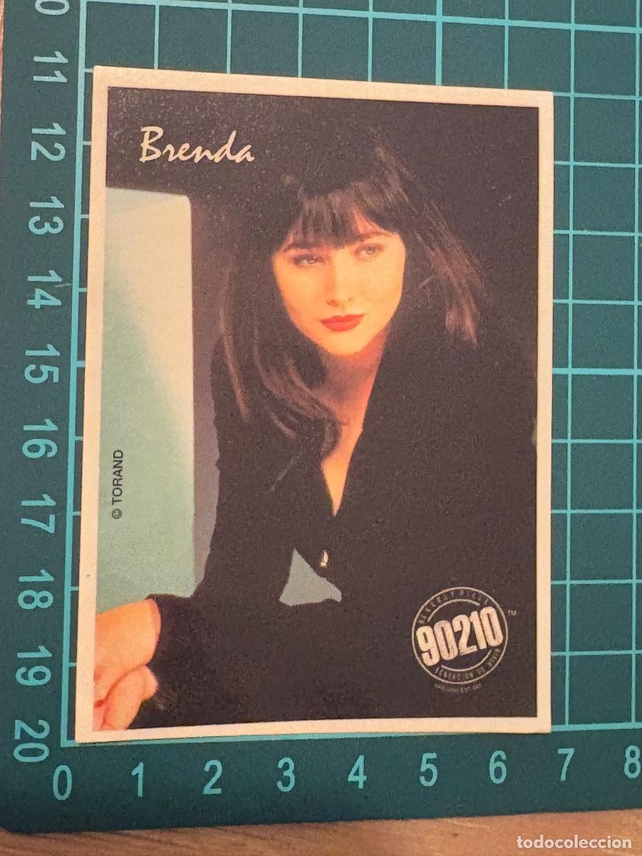 Coleccionismo Cromos antiguos: 18. CROMO ADHESIVO BRENDA SENSACION DE VIVIR 90210 DONUTS. SIN PEGAR