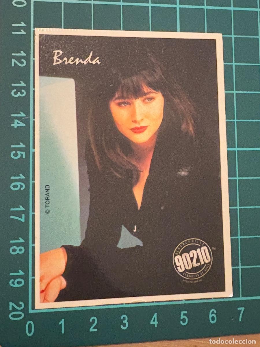 Coleccionismo Cromos antiguos: 18. CROMO ADHESIVO BRENDA SENSACION DE VIVIR 90210 DONUTS. SIN PEGAR