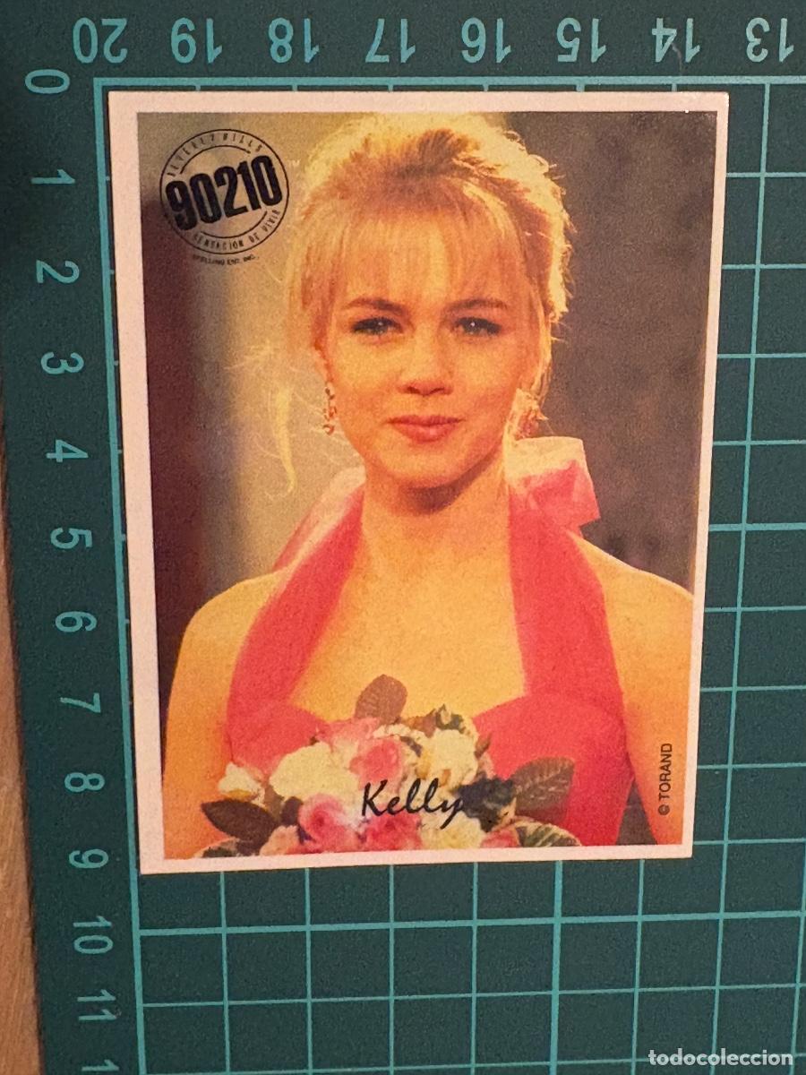 Coleccionismo Cromos antiguos: 18. CROMO ADHESIVO KELLY SENSACION DE VIVIR 90210 DONUTS. SIN PEGAR