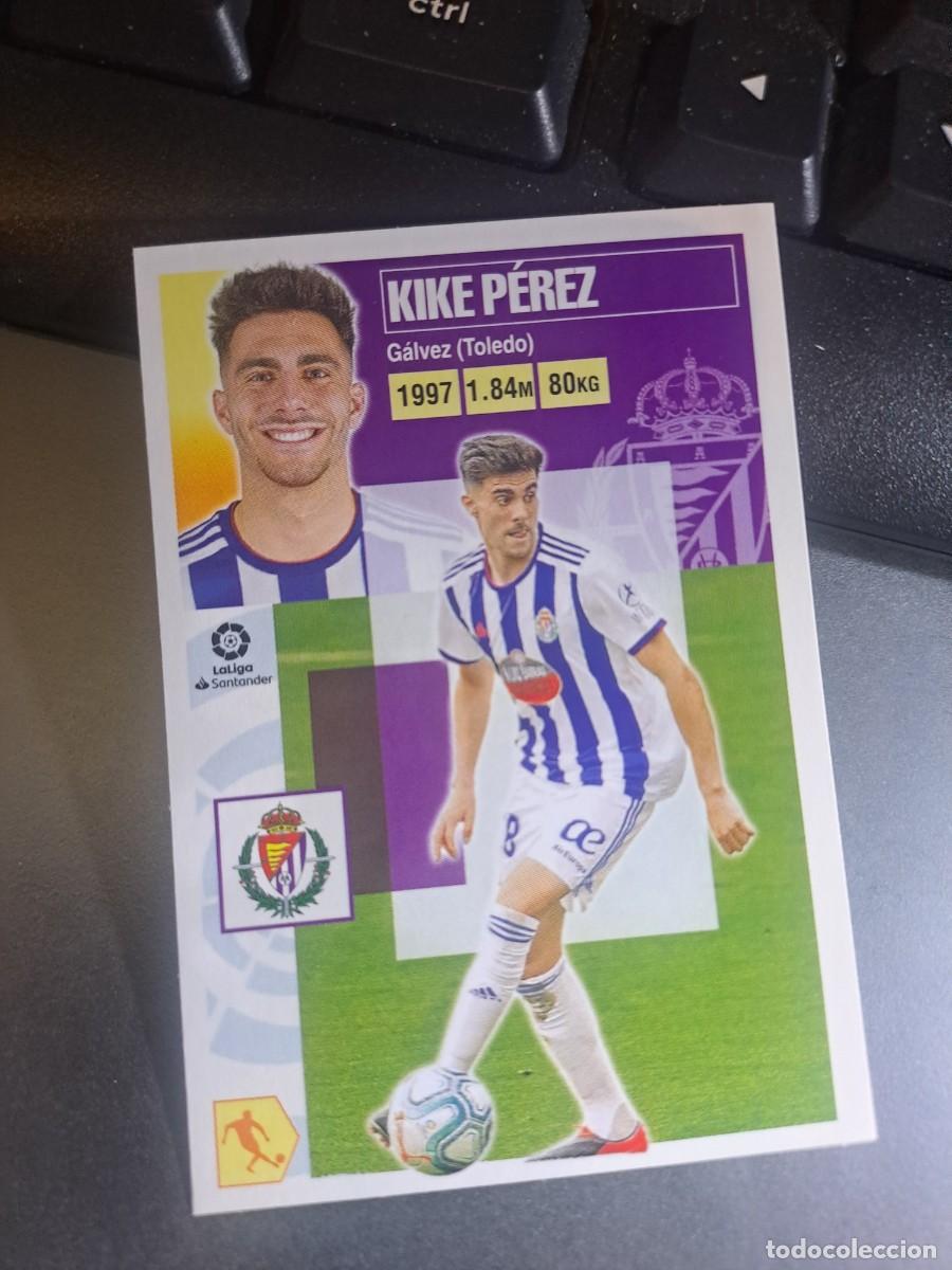 Colecionismo Cromos antigos: CROMO KIKE PEREZ 9 B 9B VALLADOLID LIGA 2020 2021 20 21 ESTE PANINI NUNCA PEGADO