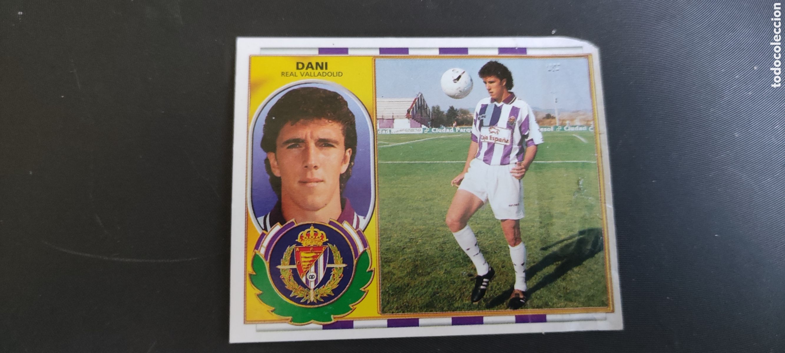 Colecionismo Cromos antigos: Dani, Real Valladolid,Este 96/97 fichaje 8 bis, ventanilla