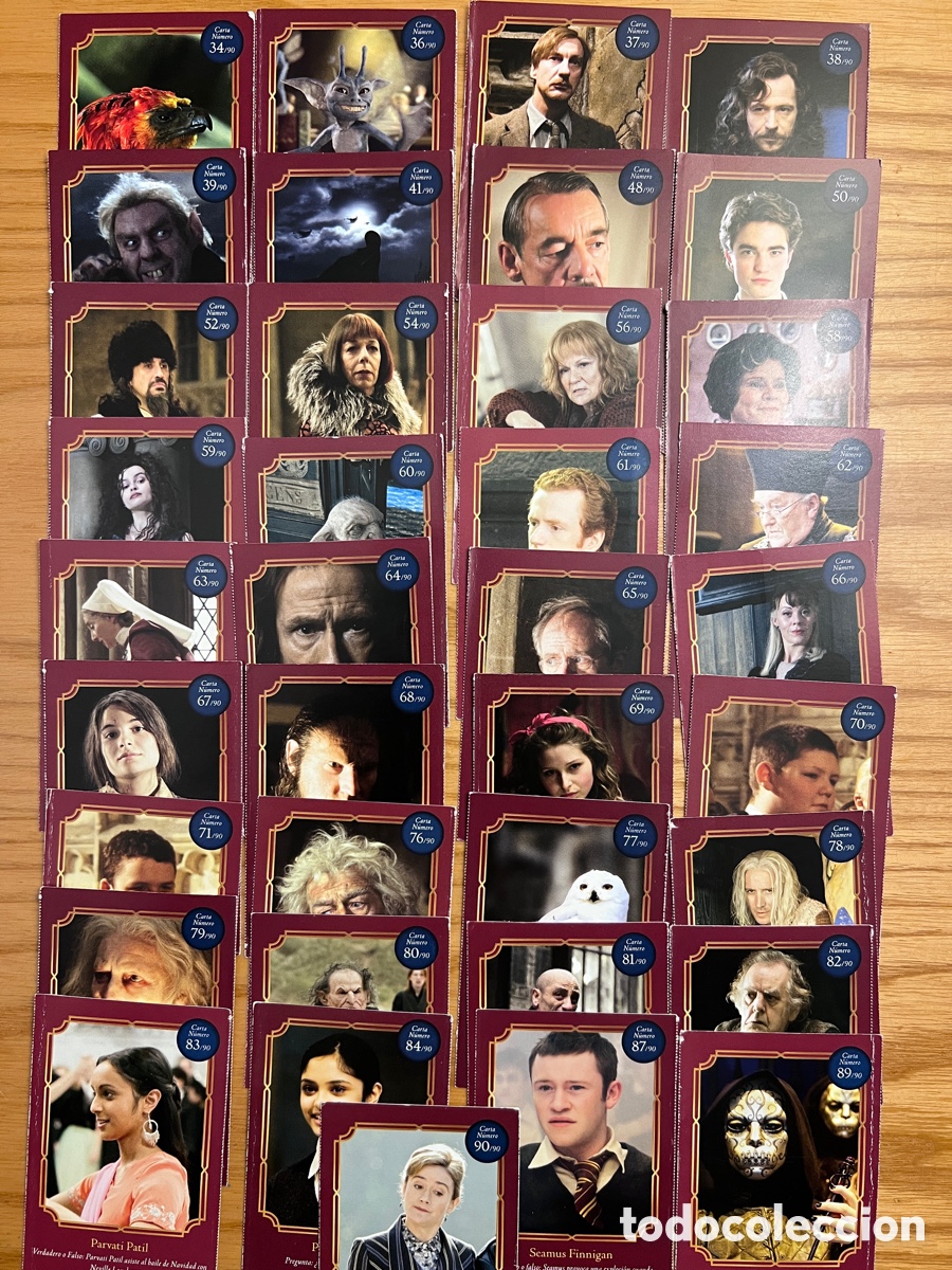 Coleccionismo cromos antiguos: 66 cromos Harry Potter Carrefour - Foto 1