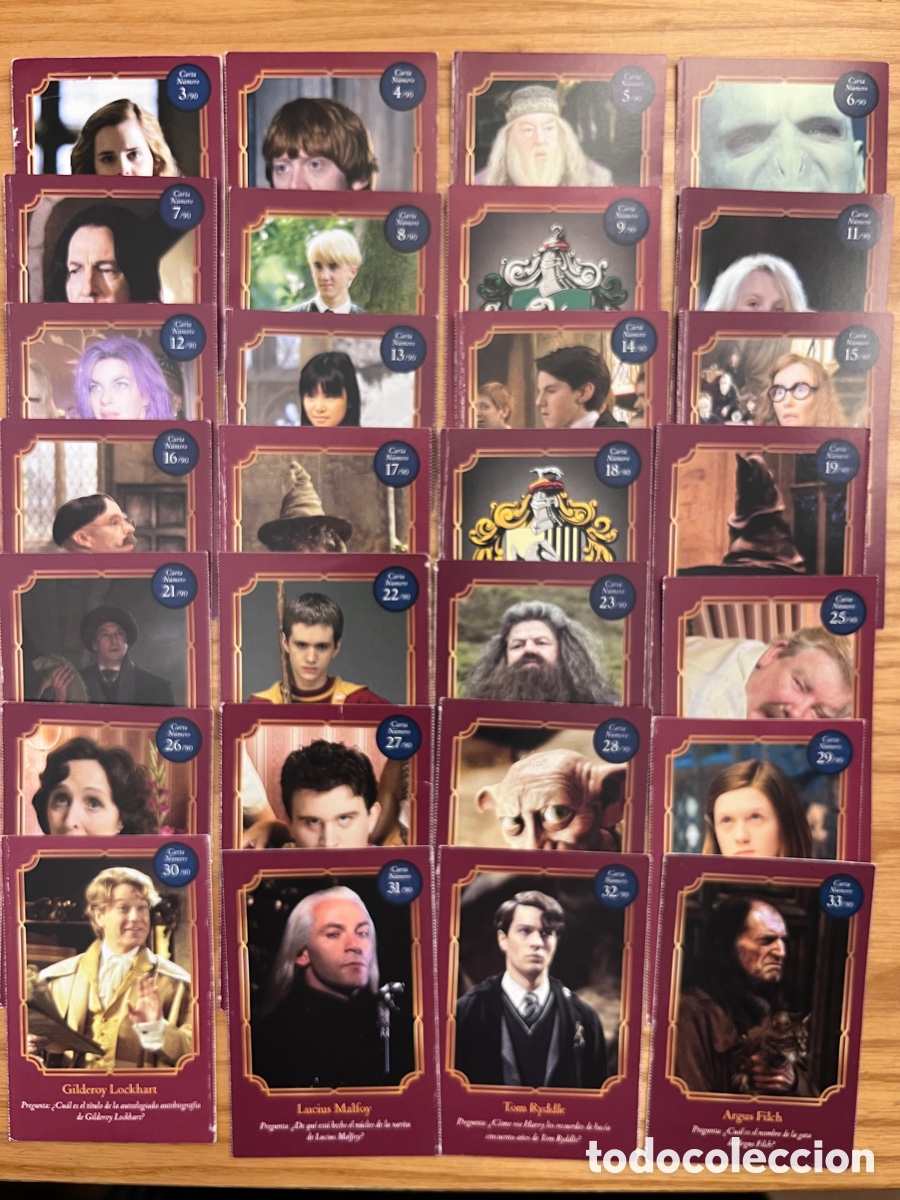 Coleccionismo cromos antiguos: 66 cromos Harry Potter Carrefour - Foto 2