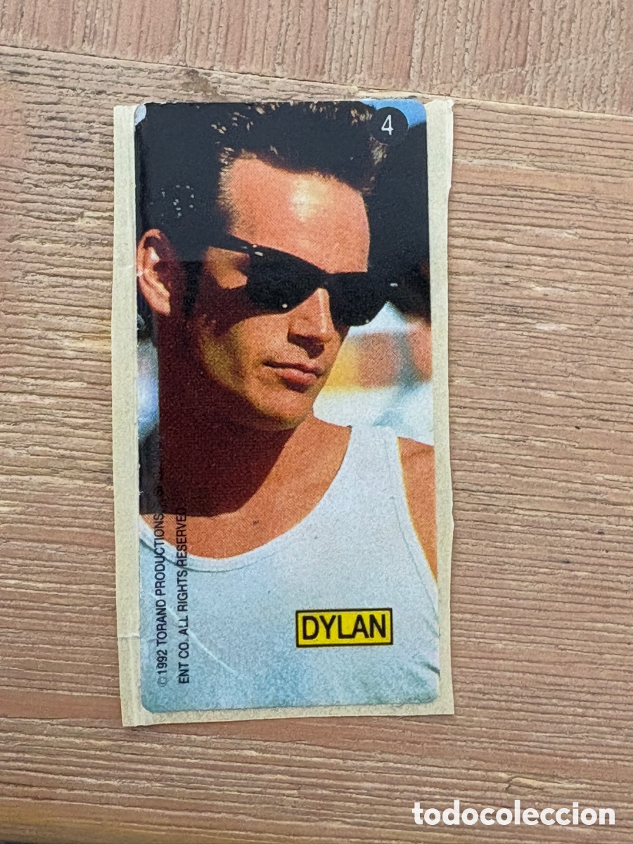 Sammeln alte Sammelbilder: 3. CROMO STICKER SENSACI&Oacute;N DE VIVIR BEVERLY HILLS 90210 CHICLES N 4 DYLAN