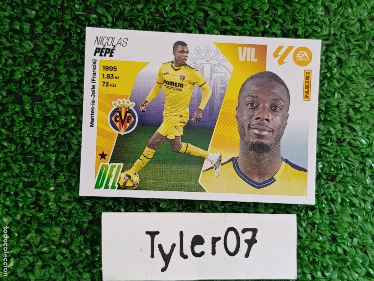 Coleccionismo Cromos antiguos: PEPE VILLARREAL 17 LIGA ESTE 2025 2026 25 26