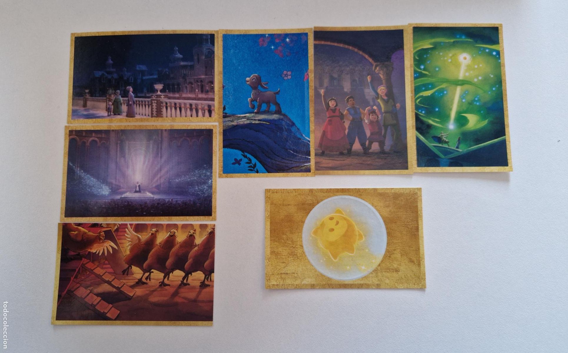 Coleccionismo Cromos antiguos: Lote de 7 Cromos de WISH el poder de los deseos nuevos Panini 2023