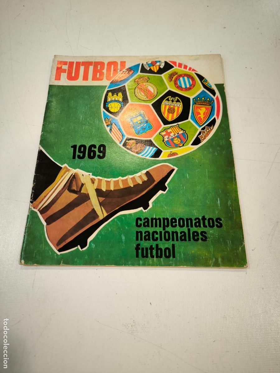 Coleccionismo Cromos antiguos: album de futbol 1969 en plancha ruiz romero