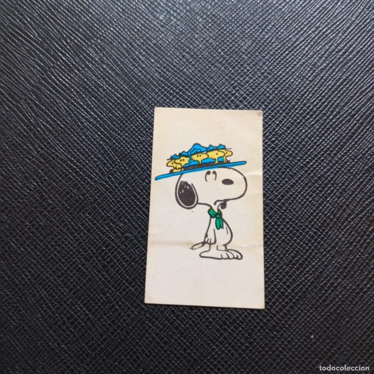 Coleccionismo cromos antiguos: SNOOPY CROMO - SIN PEGAR - A52 PG406 - Foto 1