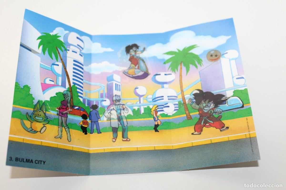 Coleccionismo cromos antiguos: DIORAMA DRAGON BALL DANONE 1986 - Foto 1