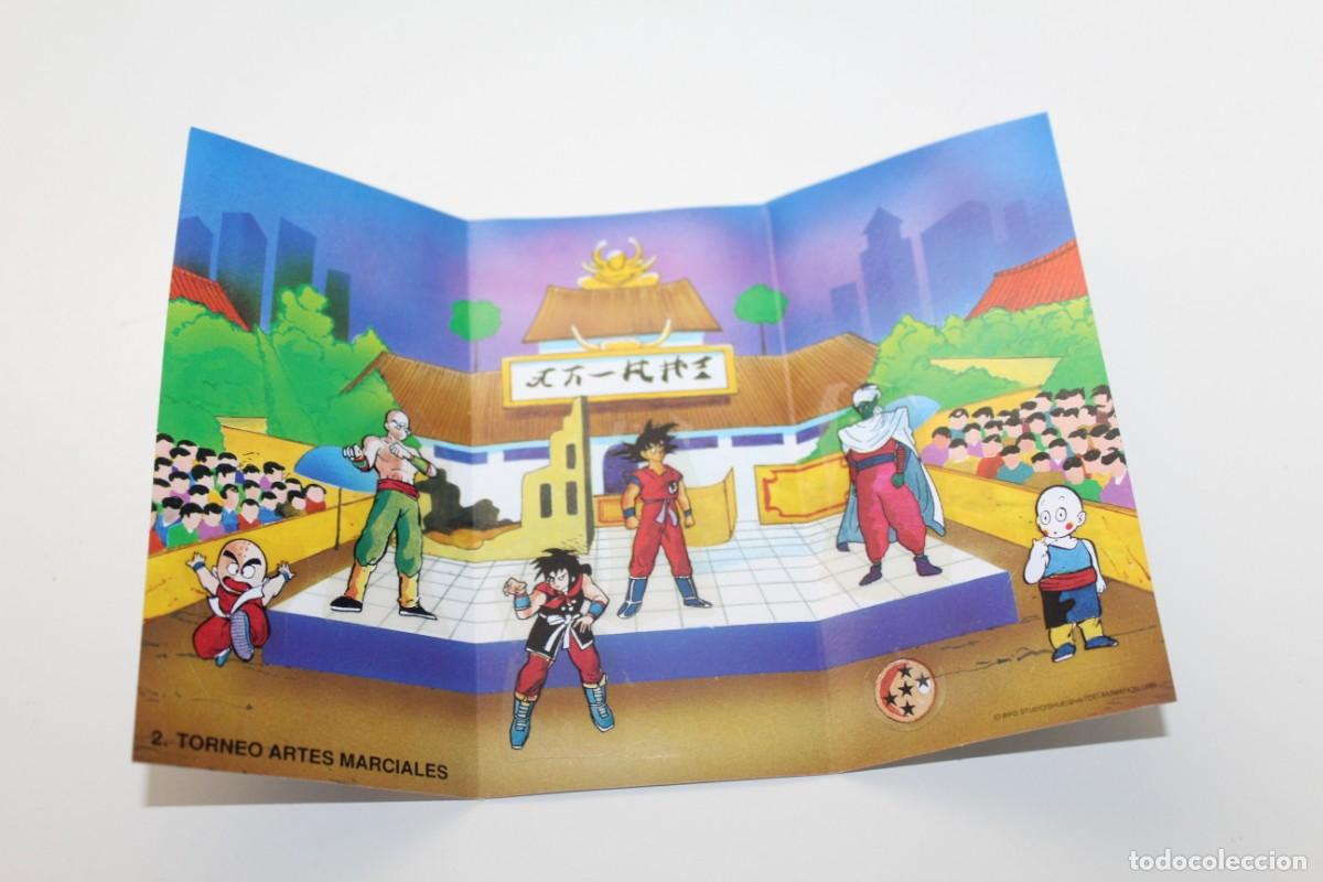 Coleccionismo cromos antiguos: DIORAMA DRAGON BALL DANONE 1986 - Foto 1