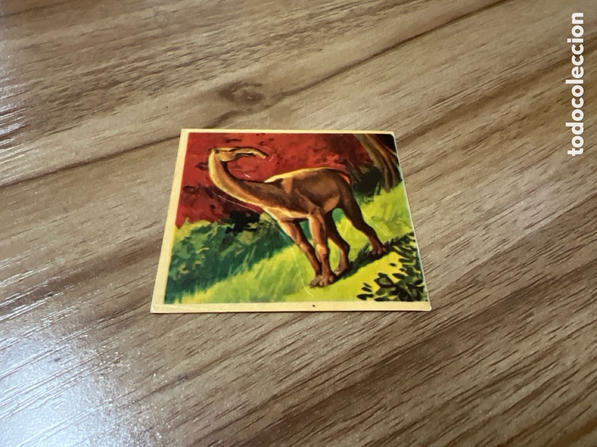 Coleccionismo Cromos antiguos: 1982 ANIMALES SALVAJES - DIFUSORA DE CULTURA N&ordm; 19 MACRAUCHENIA