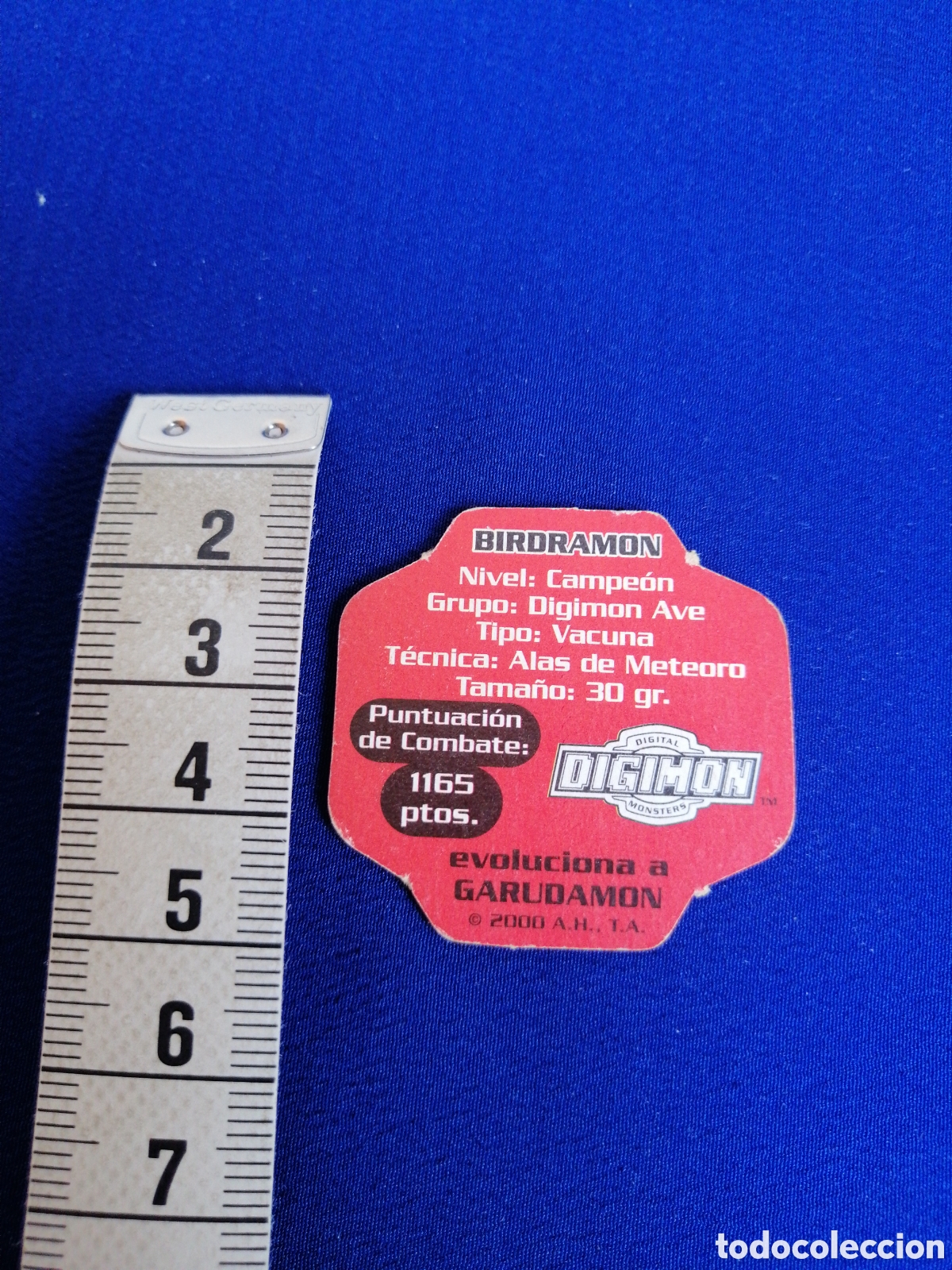 Coleccionismo cromos antiguos: DIGIMON -TAZO - SORA-BIRDRAMON - Foto 2