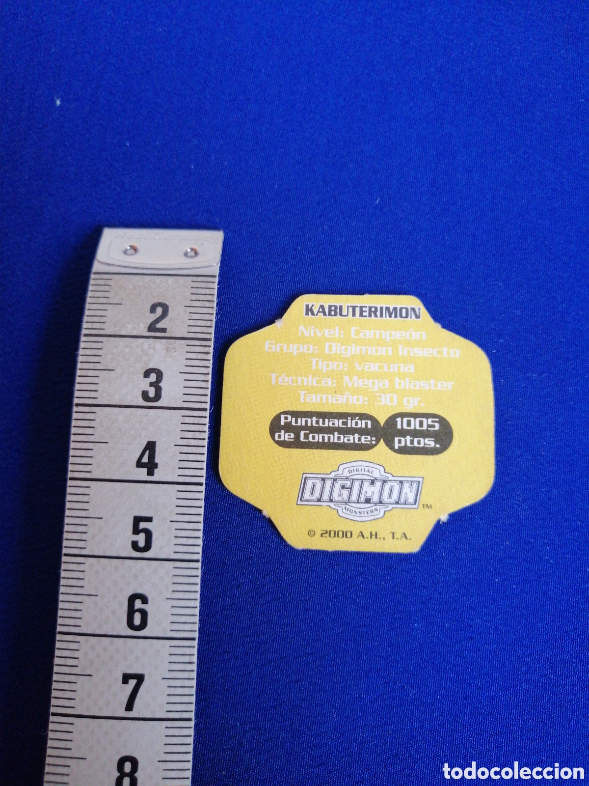 Coleccionismo cromos antiguos: DIGIMON -TAZO - IZZY - KABUTERIMON - Foto 2