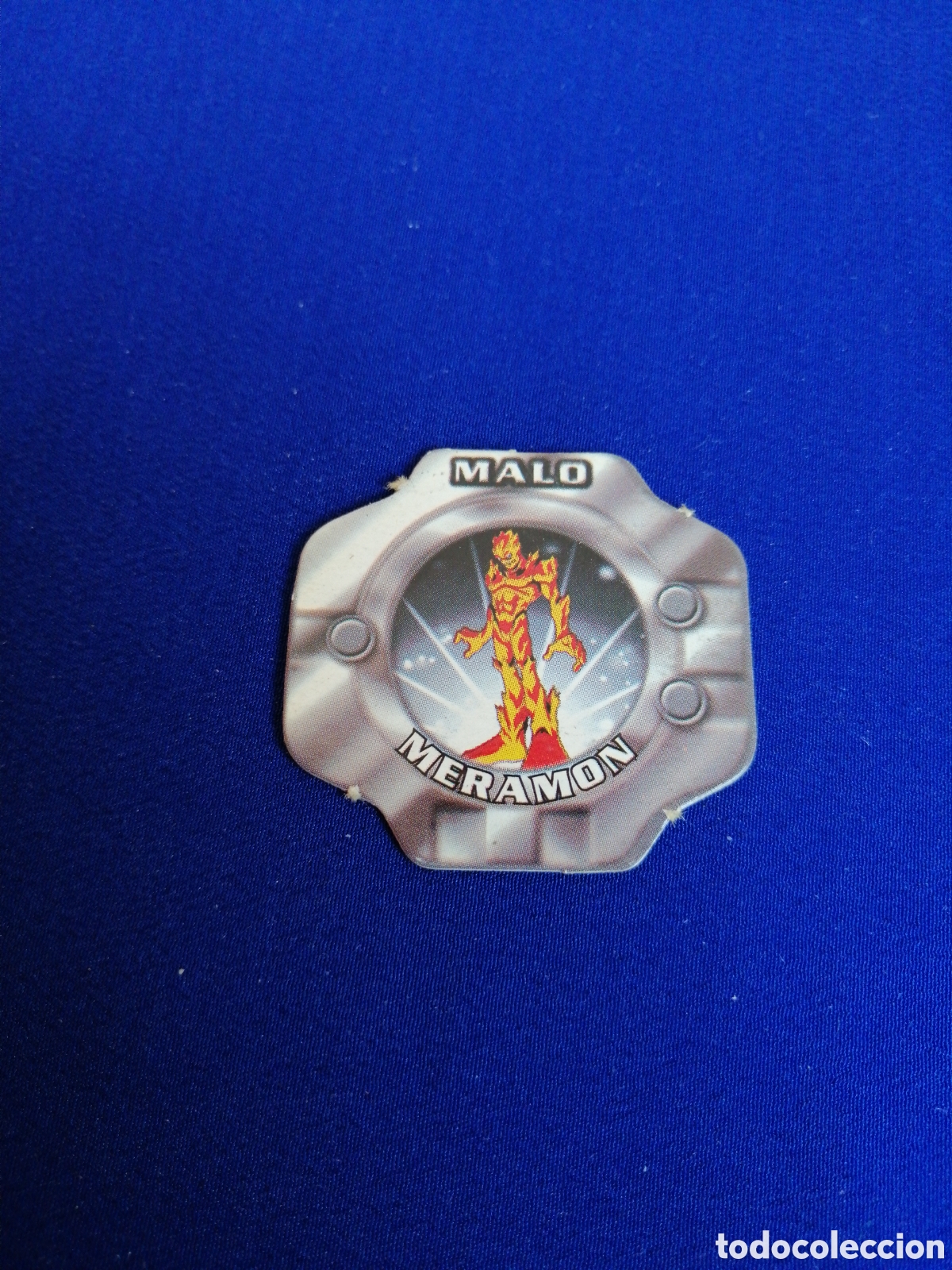 Coleccionismo cromos antiguos: DIGIMON -TAZO - MALO - MERAMON - Foto 1