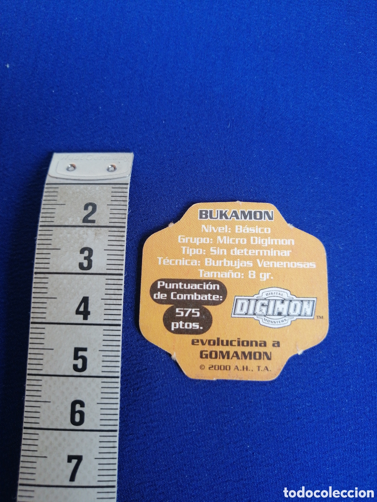 Coleccionismo cromos antiguos: DIGIMON -TAZO - JOE - BUKAMON - Foto 2