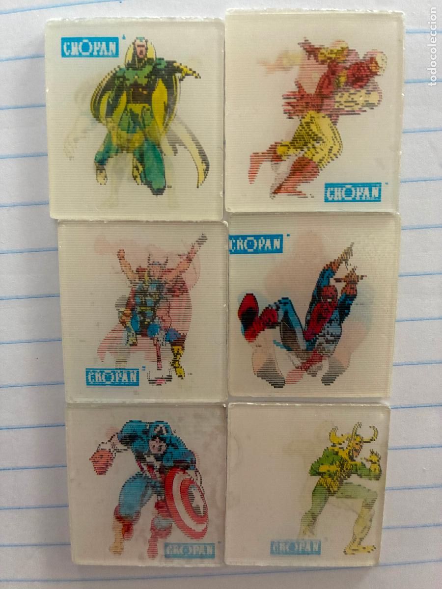 Sammeln alte Sammelbilder: Cropan 6 cromos Marvel secrec movis a&ntilde;o 1985 numeros 1, 2,3,4,5 y o ver fotos Visiorama