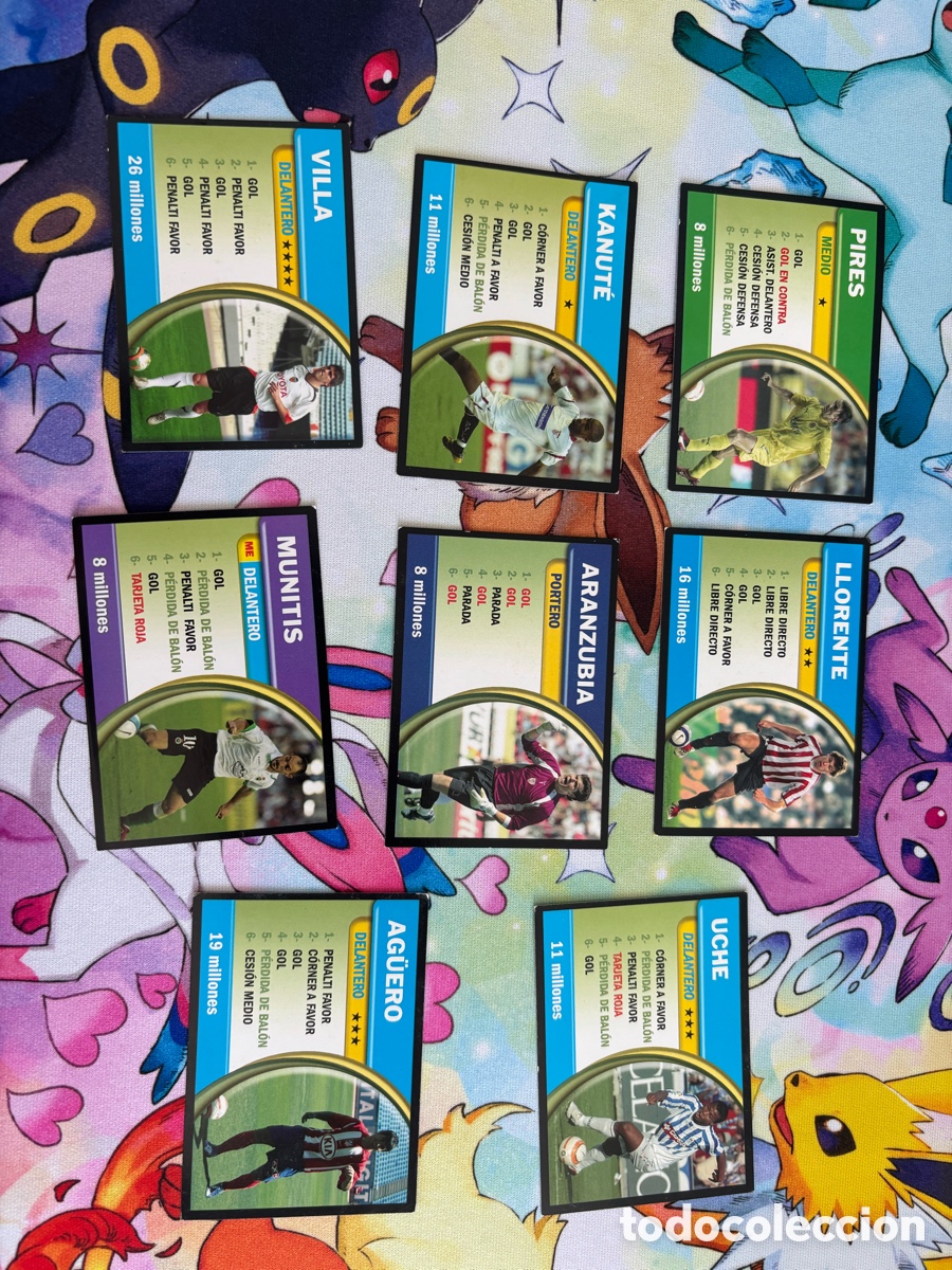 Collezionismo Figurine antiche: Pack cartas juego la liga vintage