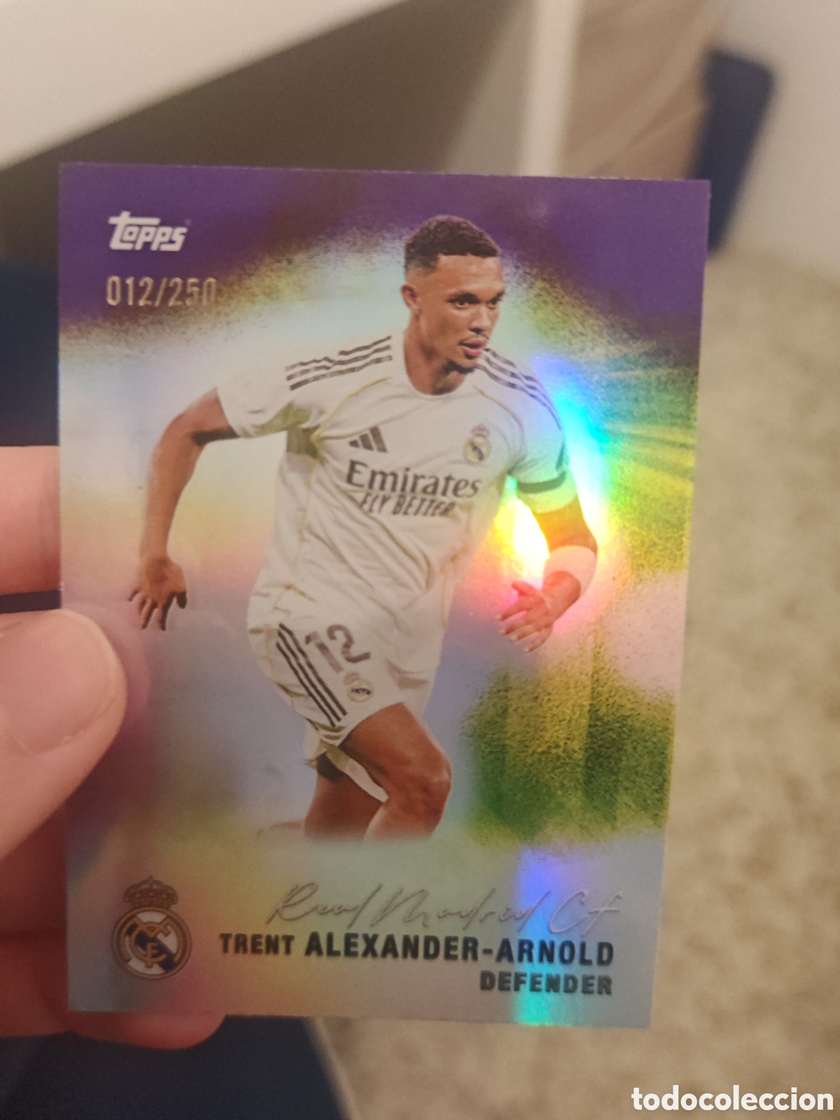 Coleccionismo Cromos antiguos: /250 Arnold Real Madrid Teamset