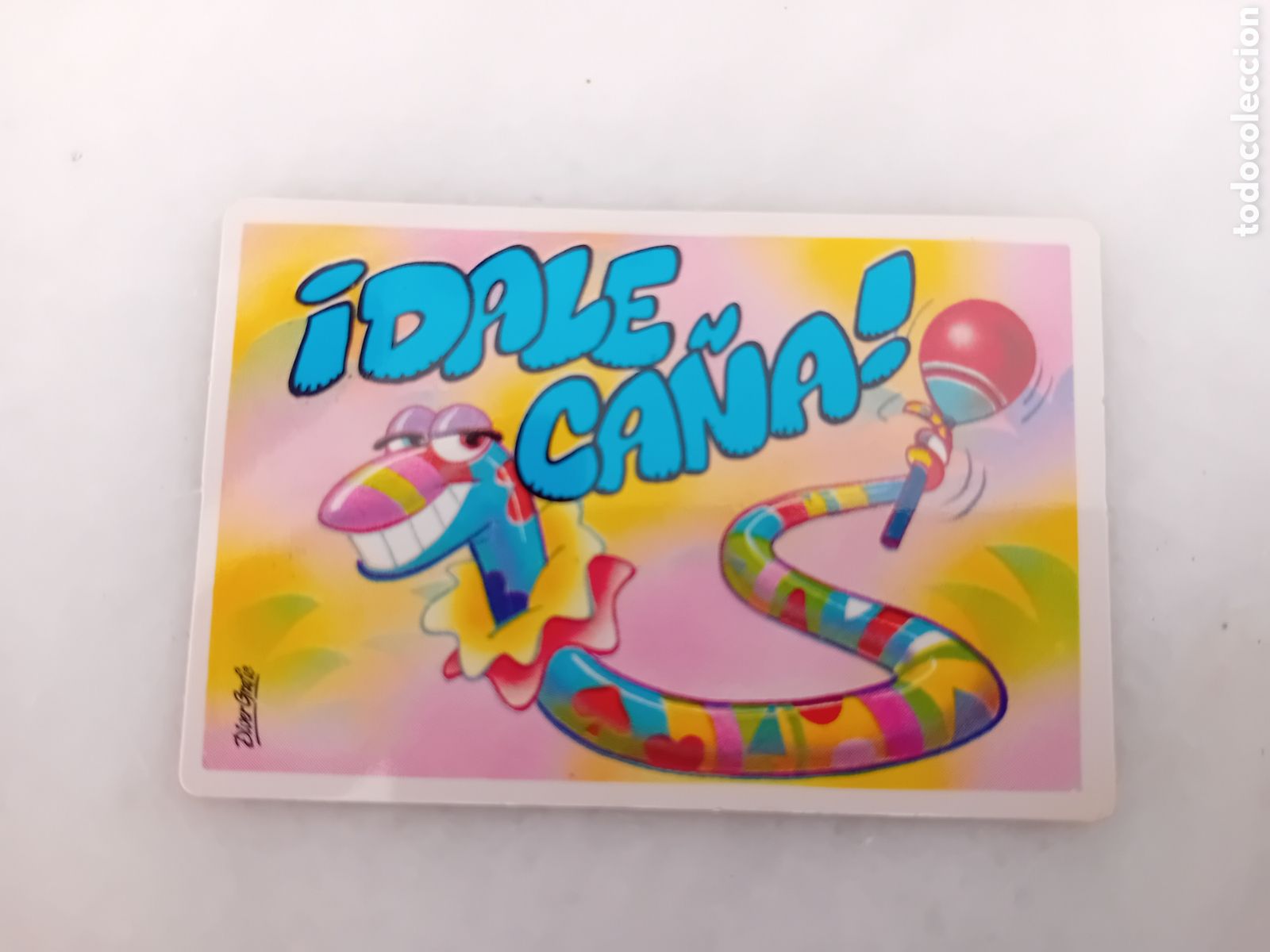 Coleccionismo Cromos antiguos: Bollycao cromo pegui-tarjetas