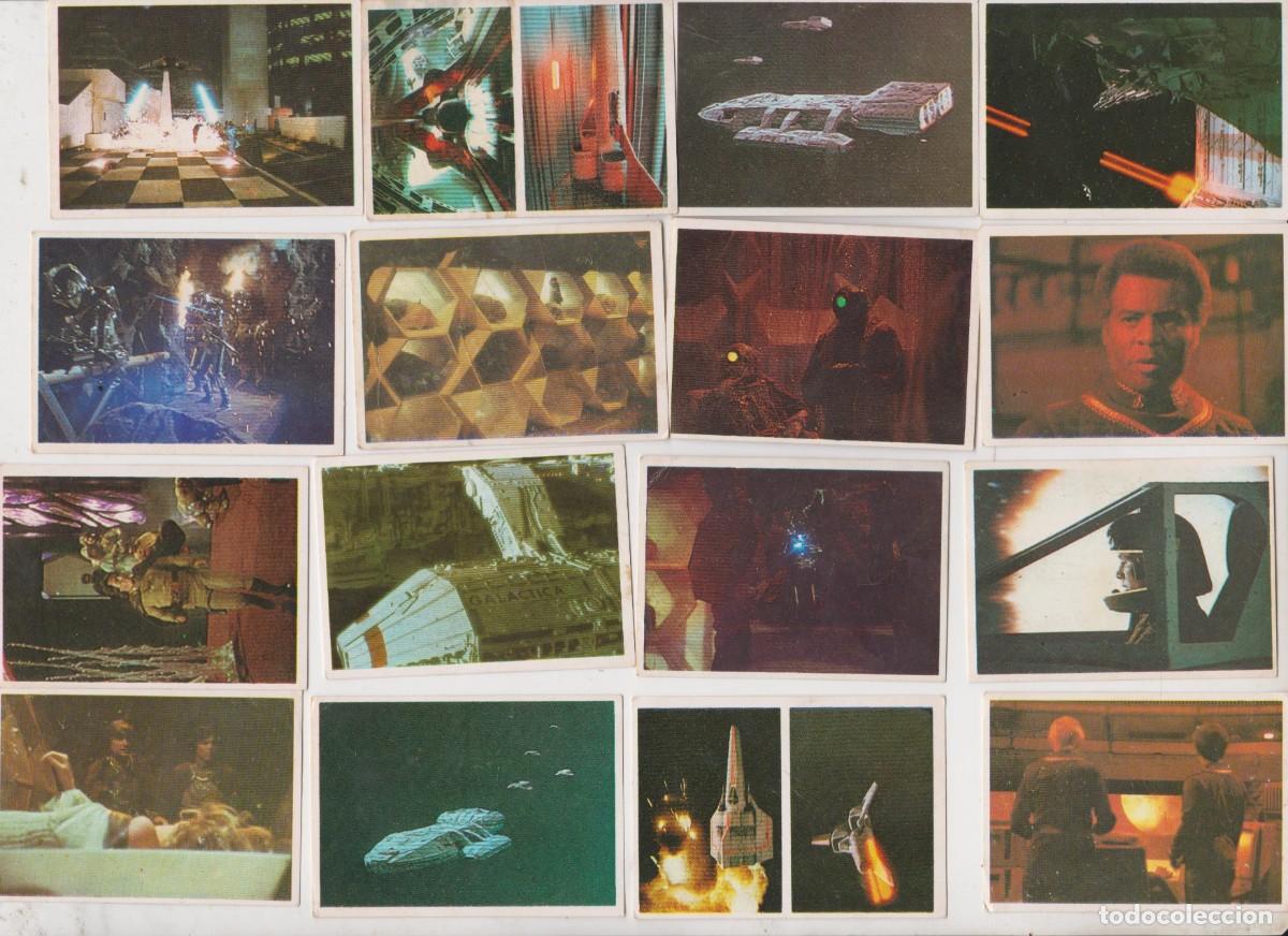 Coleccionismo cromos antiguos: LOTE CROMOS GALACTICA - Foto 1