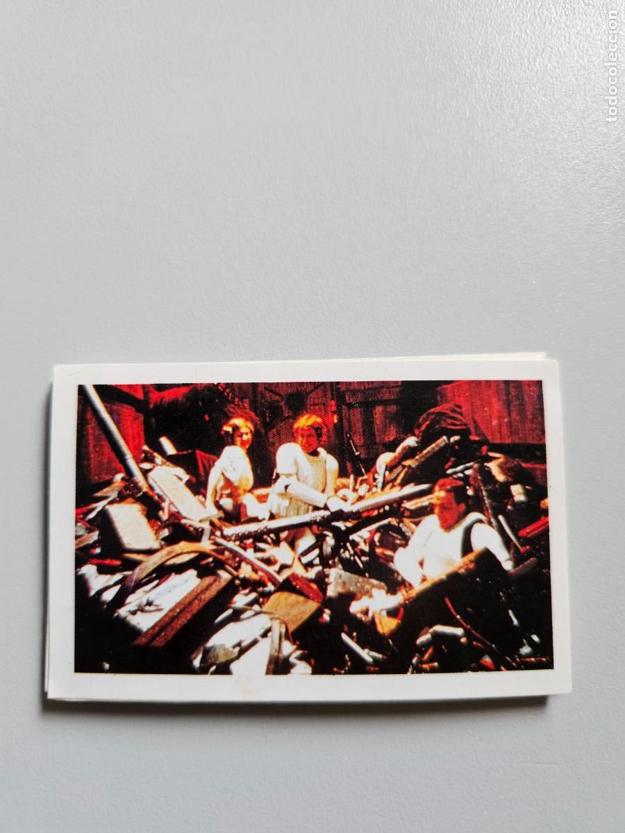 Coleccionismo Cromos antiguos: Cromo La Guerra de las Galaxias N&ordm; 117 Pacosa Dos, 1977 / Recuperado