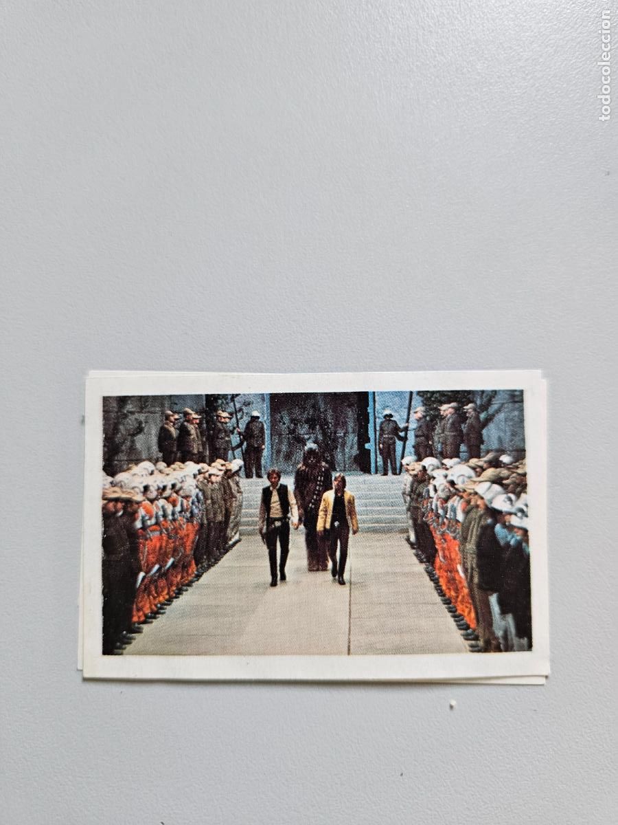 Coleccionismo Cromos antiguos: Cromo La Guerra de las Galaxias N&ordm; 185 Pacosa Dos, 1977 / Recuperado