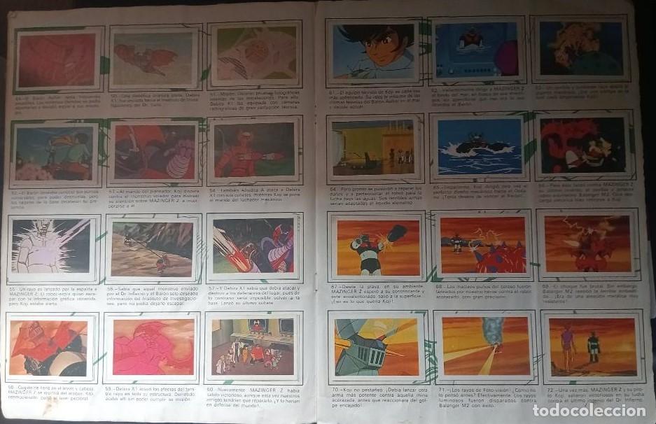 Coleccionismo cromos antiguos: MAZINGER Z, CON TODOS LOS CROMOS - Foto 2