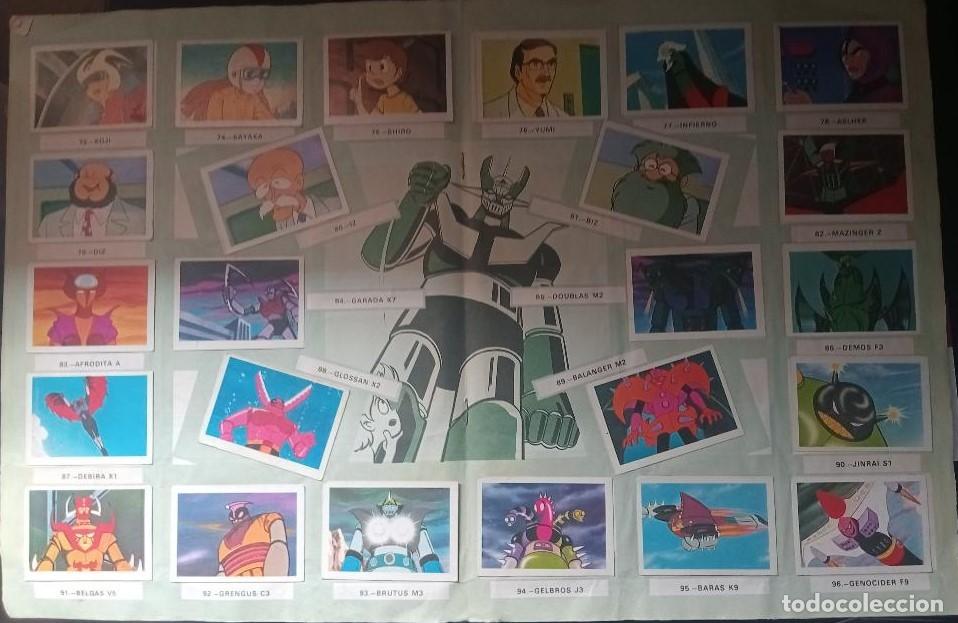 Coleccionismo cromos antiguos: MAZINGER Z, CON TODOS LOS CROMOS - Foto 3