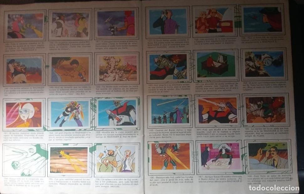 Coleccionismo cromos antiguos: MAZINGER Z, CON TODOS LOS CROMOS - Foto 6