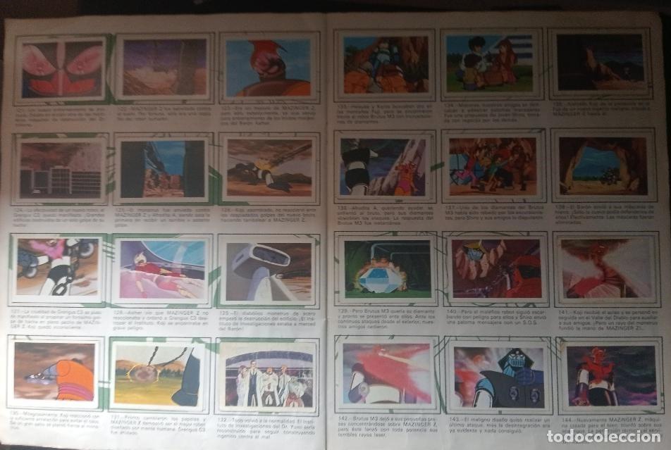 Coleccionismo cromos antiguos: MAZINGER Z, CON TODOS LOS CROMOS - Foto 7
