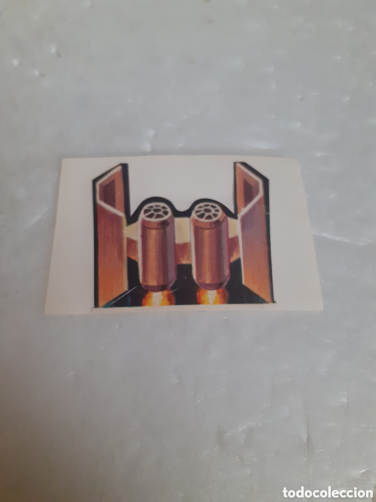 Coleccionismo Cromos antiguos: STAR WARS CROMO RARO NAVE TROQUELADO TIPO YOPLAIT SIN PEGAR