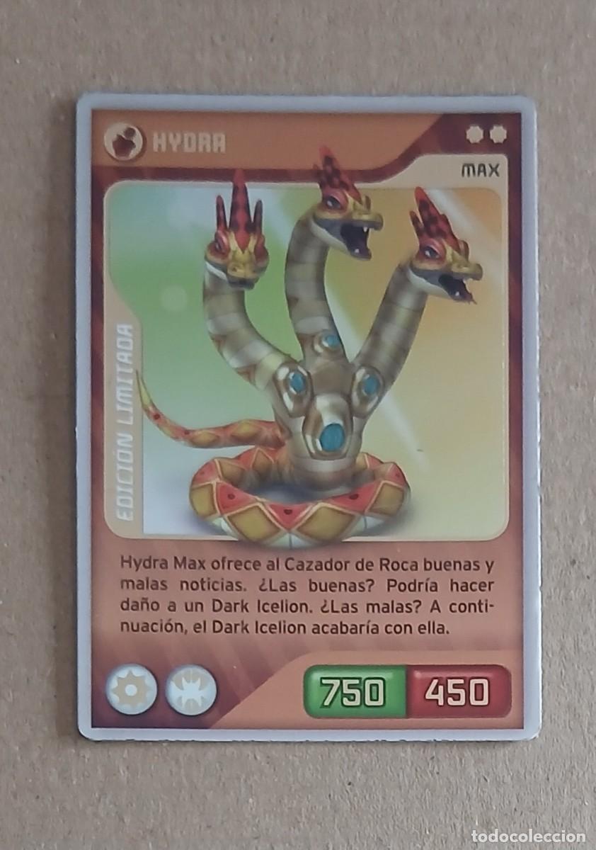 Coleccionismo Cromos antiguos: INVIZIMALS DESAF&Iacute;OS OCULTOS CARTA EDICI&Oacute;N LIMITADA X09 HYDRA.
