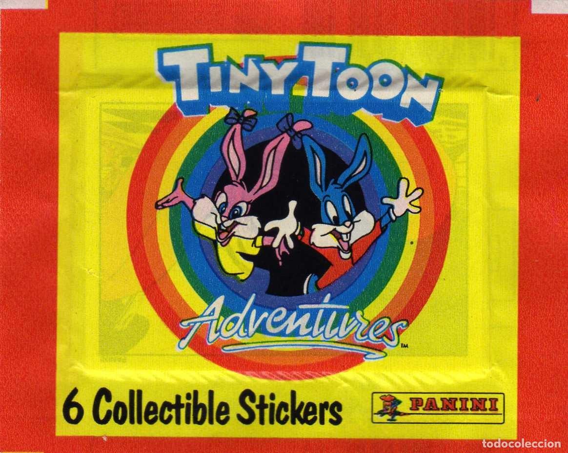 Coleccionismo cromos antiguos: Sobre de cromos sin abrir Tiny Toon (Ed. Panini) 1991 - Foto 1