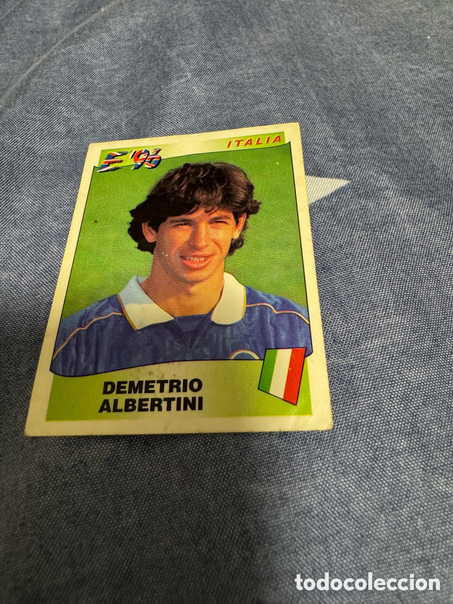 Collectionnisme Cartes &agrave; collectionner anciennes: Demetrio Albertini n&deg; 245 -euro 1996