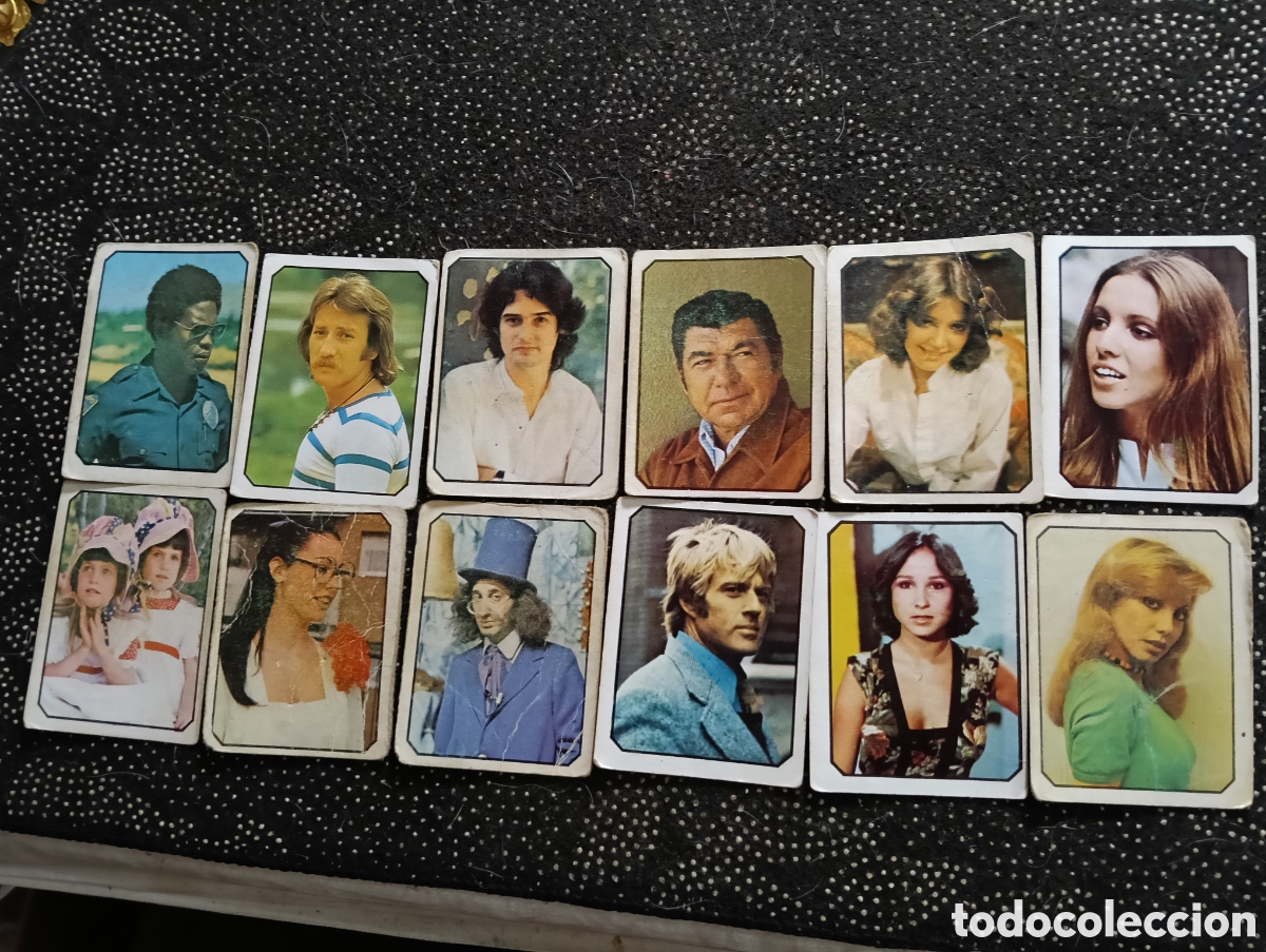Collectionnisme Cartes &agrave; collectionner anciennes: Lote de 12 cromos de FANS, EDICIONES ESTE 1976, sin pegar