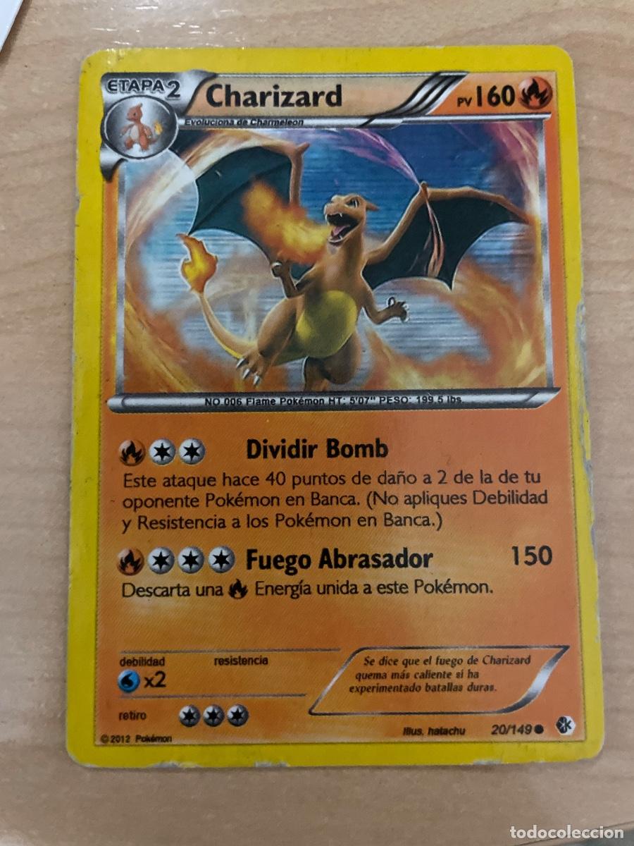 Coleccionismo cromos antiguos: Charizard a&ntilde;o 2012 20/149 - Foto 1